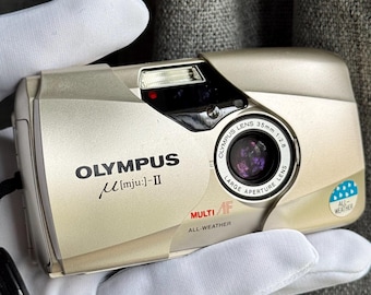 OLYMPUS μ[mju:]-II 110 Olympus µ mju II 110 Point & Shoot 35mm Film Camera From JAPAN