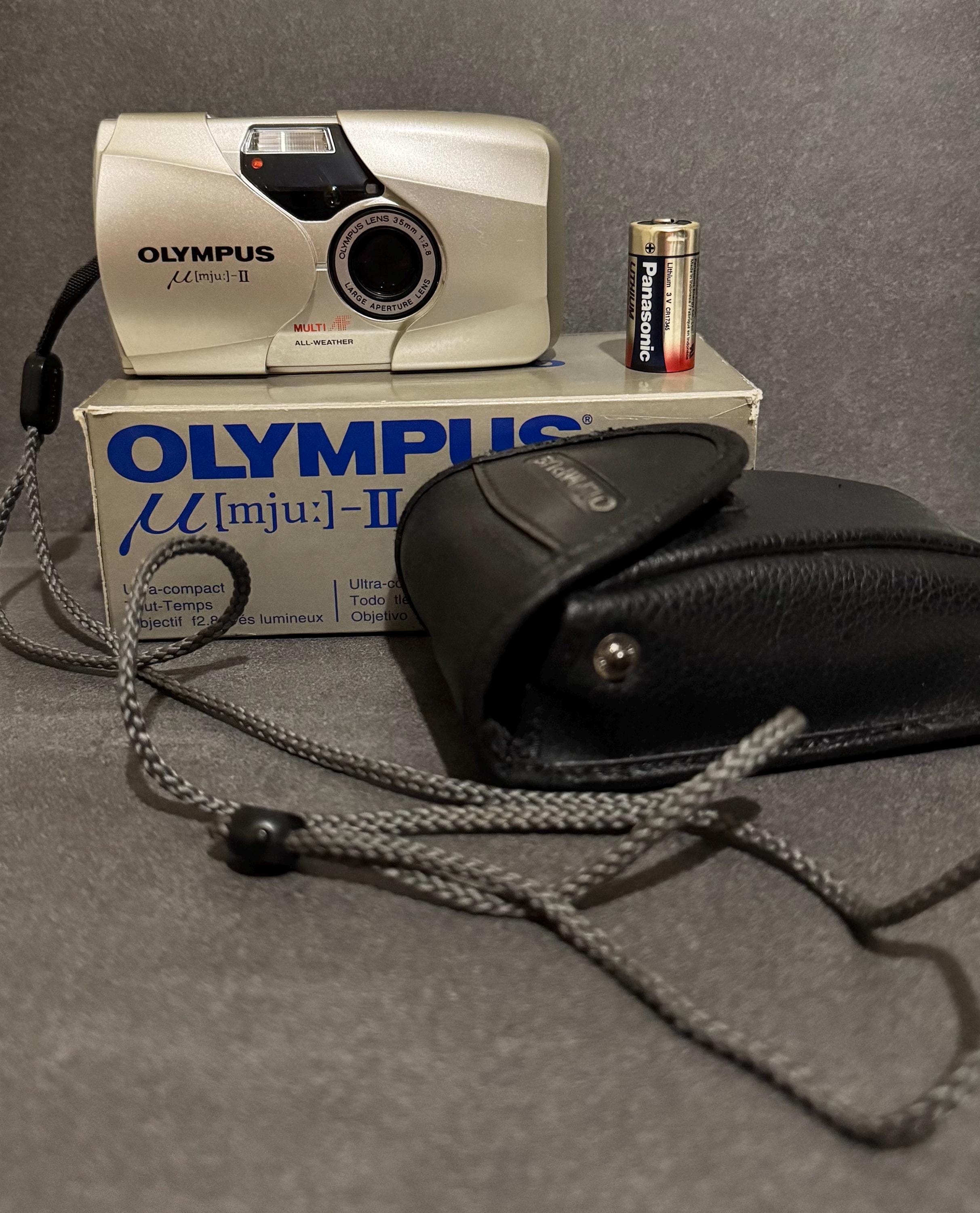 ジャンク扱い OLYMPUS オリンパス μ mju Ⅱ 35mm 1:2.8 Yahoo!オークション - [ジャンク]OLYMPUS (オリンパス) μ mju-II