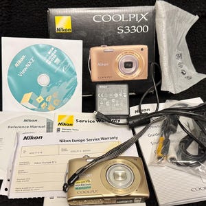Coolpix S3300 - Etsy