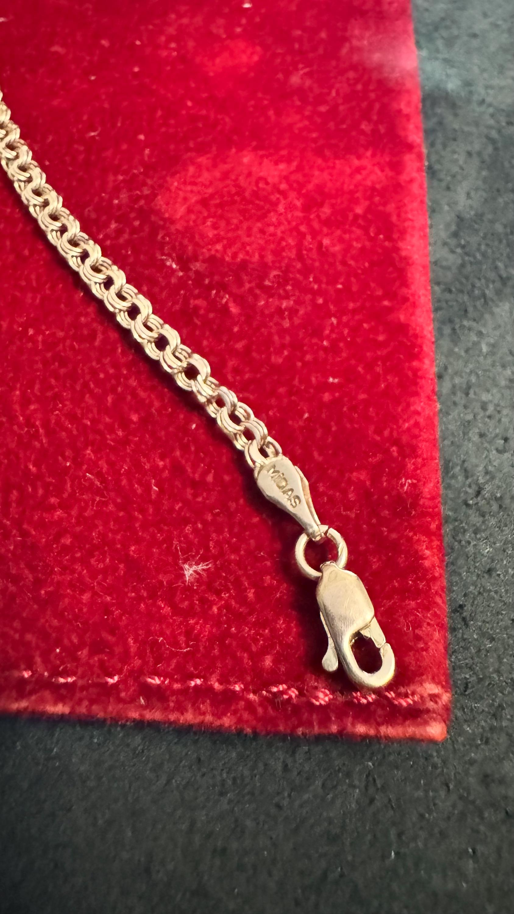 ヴィンテージ オリジナル ローズゴールド ブレスレット 585 14K