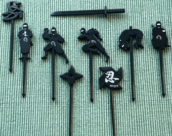 Food Picks Set Ninja