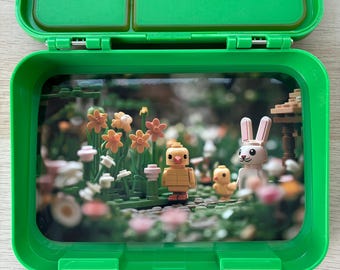 Lunchbox insert “Spring Garden”