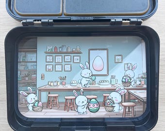 Lunchbox insert “Easter Bunny Workshop”