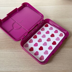 Brotdosen Einleger Herzen Pink
