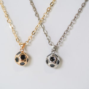 Soccer Ball Pendant Necklace, Gifts For Him And Her, Soccer Mom, Soccer Gifts For Boys, Team Gifts, Coach Gifts Soccer, Soccer Jewelry