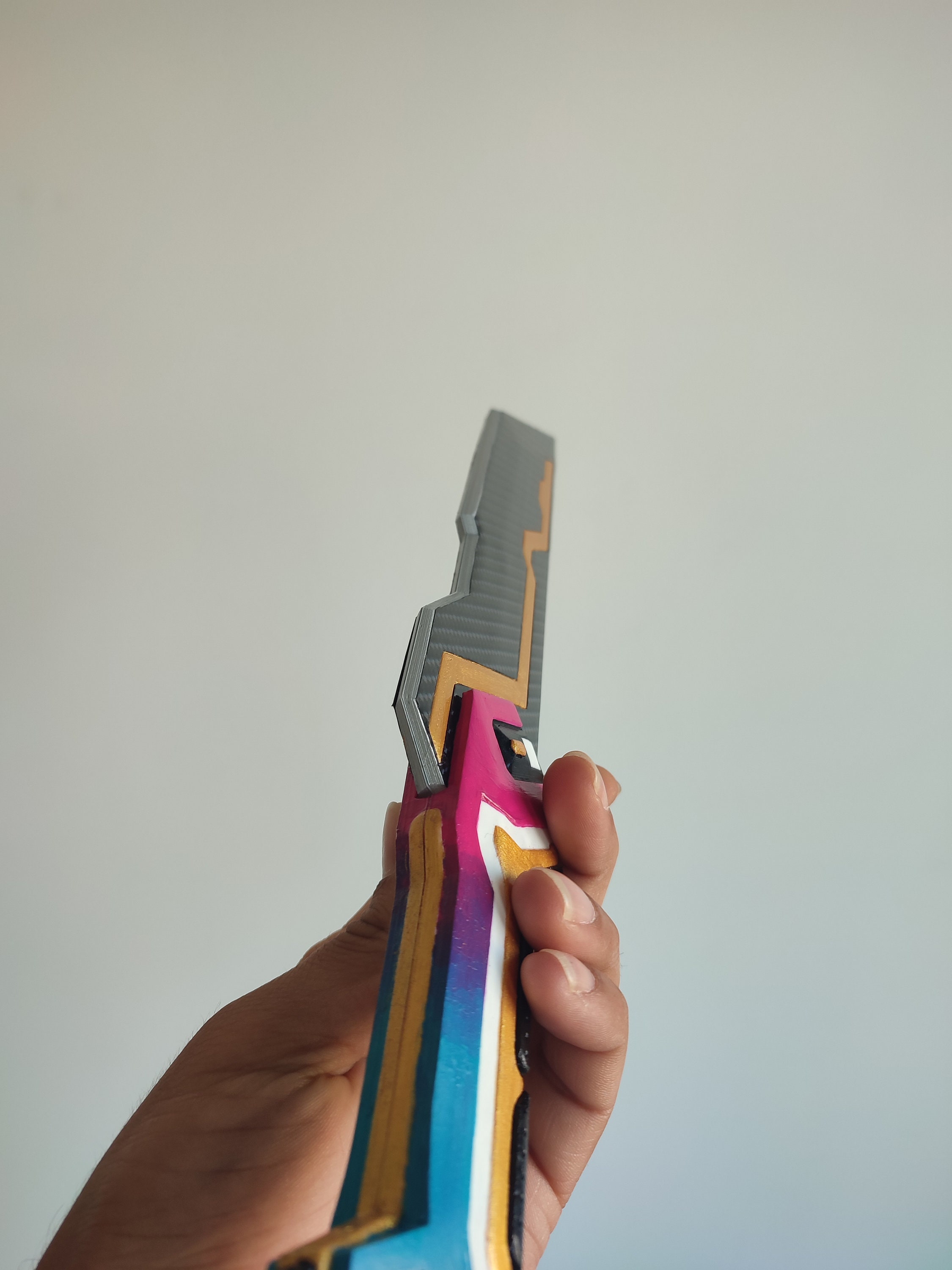 Valorant Glitchpop Knife/ 3D Printed / Valorant Game Cosplay / Etsy