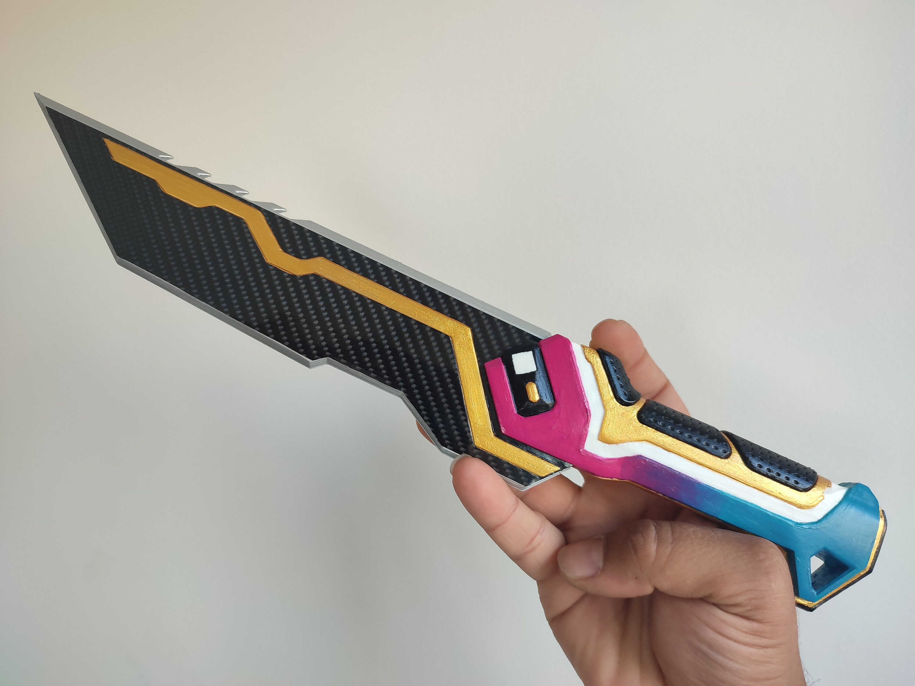 Valorant Glitchpop Knife/ 3D Printed / Valorant Game Cosplay / Etsy
