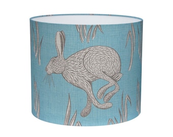 Hare Lampshade Blue