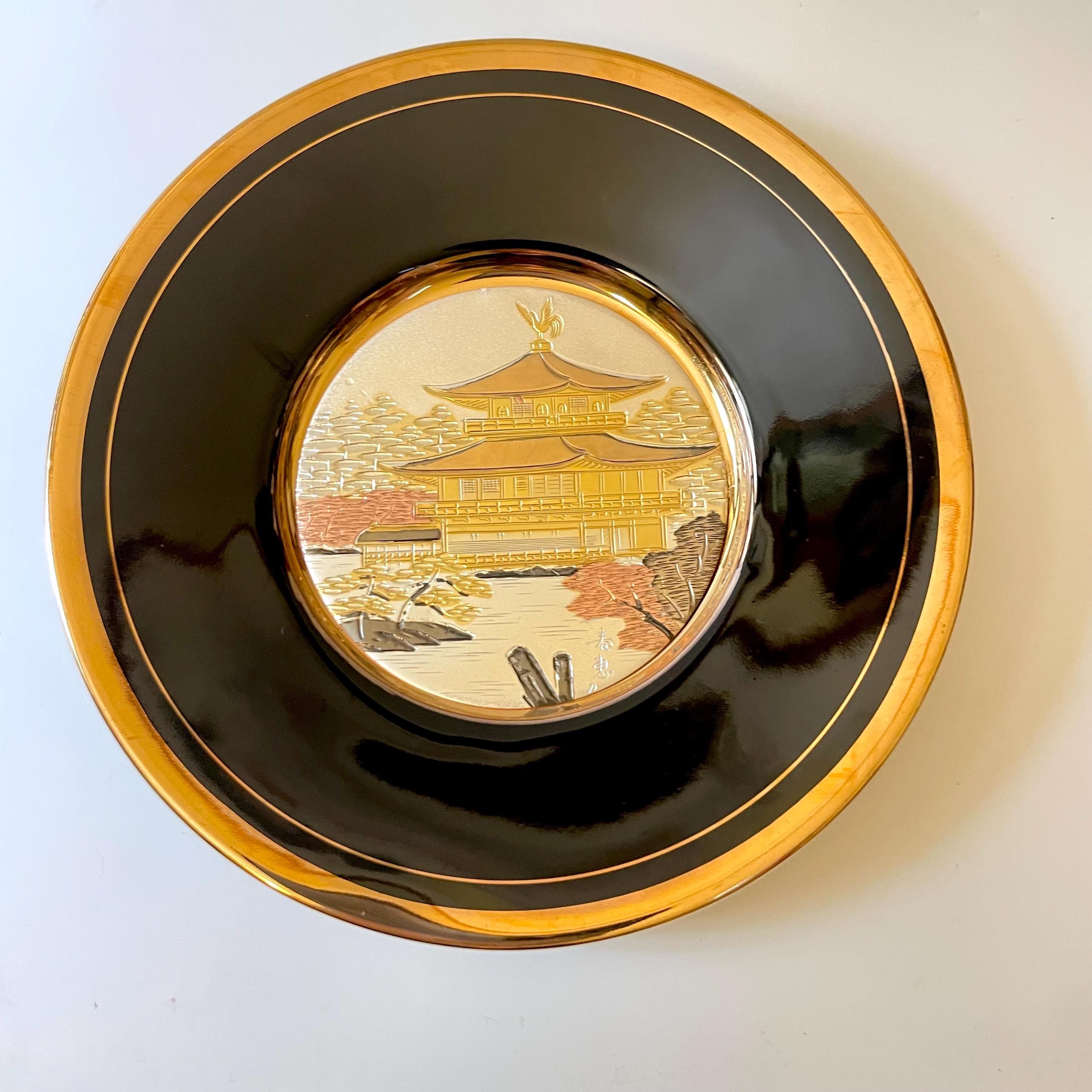 Japan Gold 24k Edged Plates - Etsy