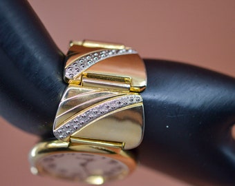 Montre Femme St Martin Classique - Accents Dorés, Reconditionnée Par Le Vendeur, Aucun Signe D'usure Visible