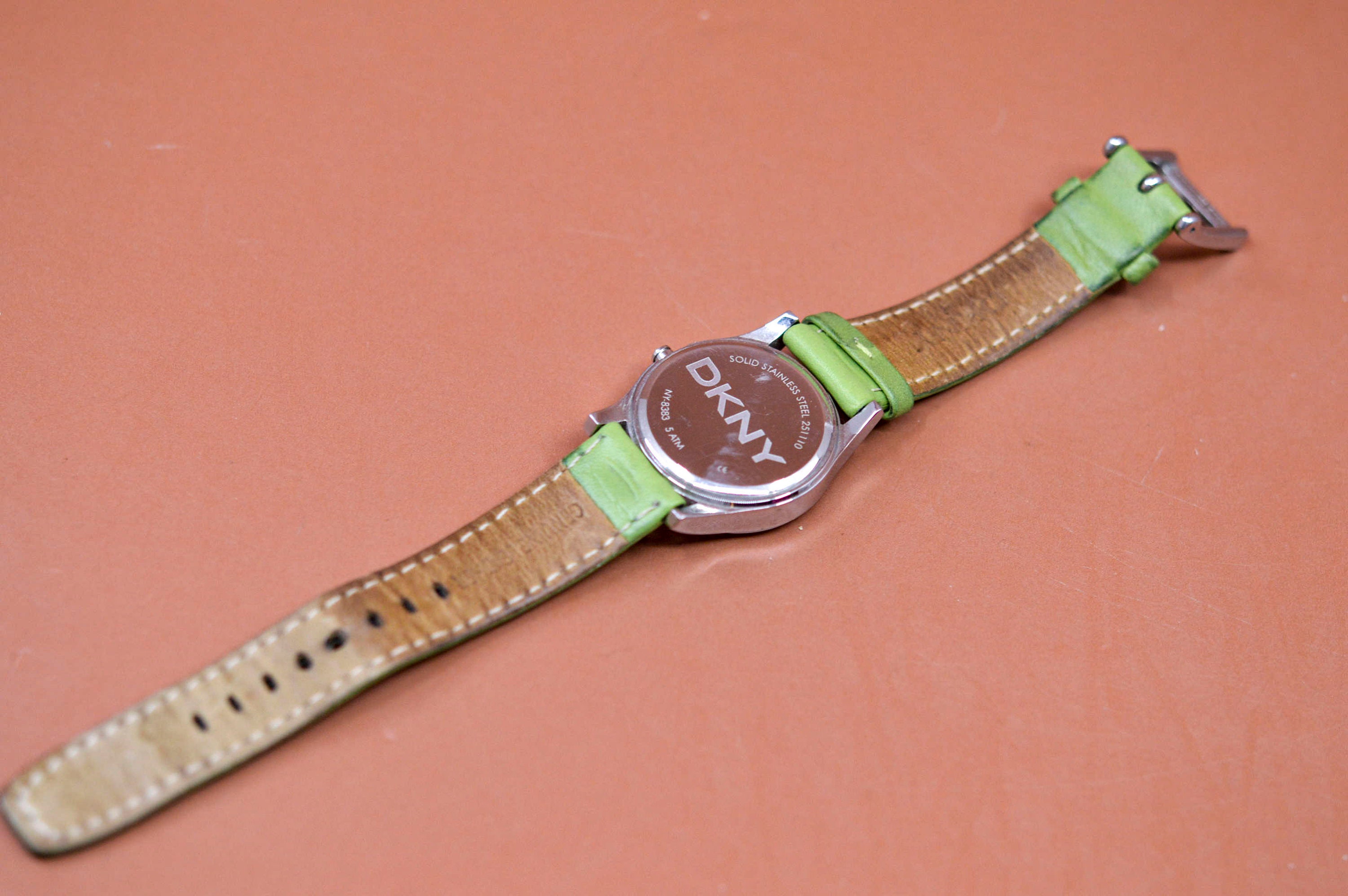 DKNY , Silver Tone With Crystals, Green Bracelet, Womens  display picture 2