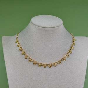 Gold tone, women&#39;s fashion necklace