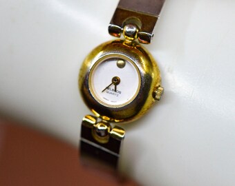 Helbros, gold and silver tone, small, womens wrist watch