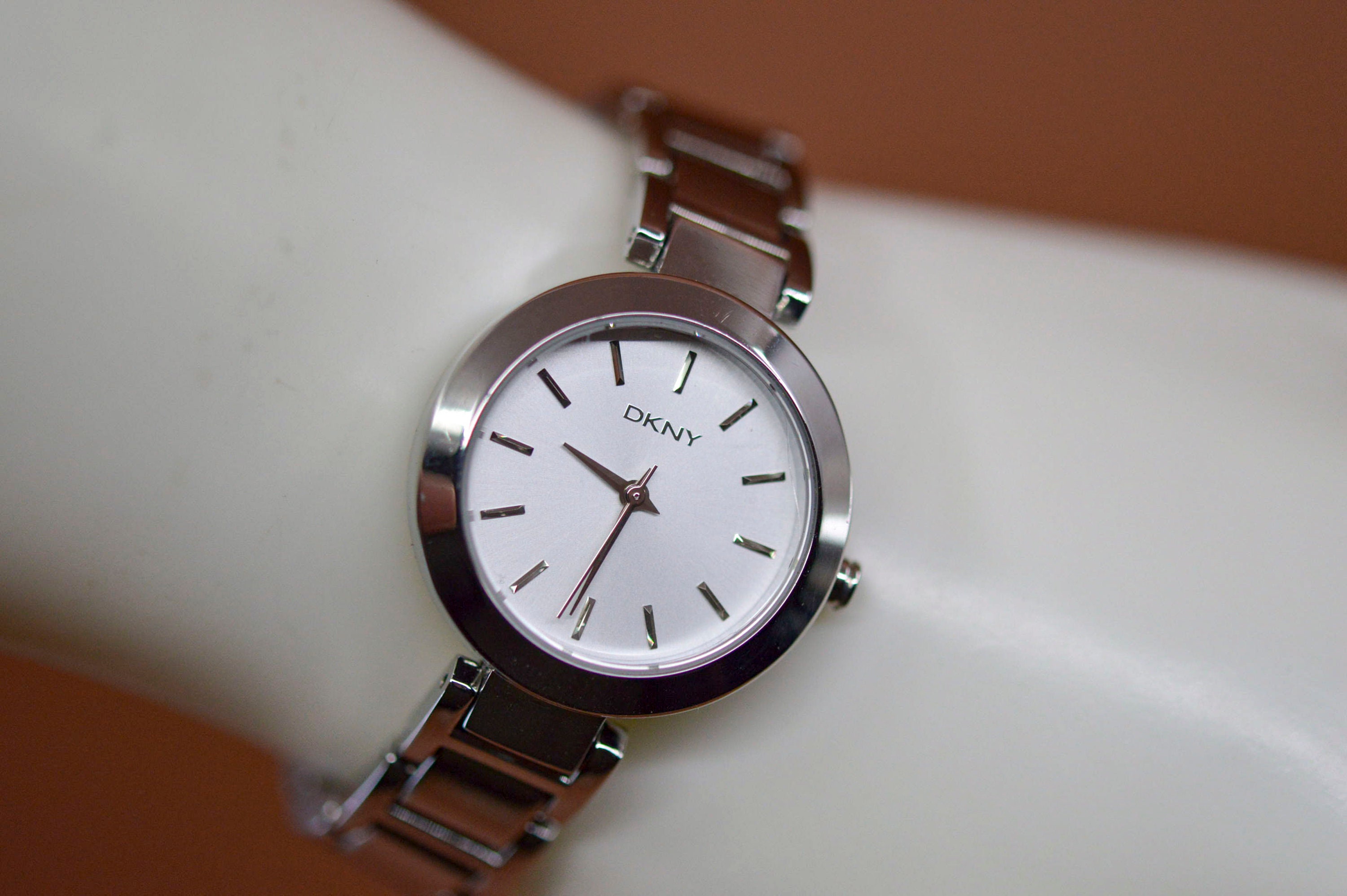 Women\'s DKNY Silver Tone Watch DK1L139M0055 DKNY Everyday Silver & Gold Open Link Women main image 3