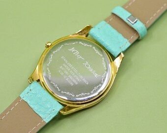 Betsey Johnson Gold-tone Watch with Blue Dial and Crystal Accents m_68bdc6c09f034c15fa62b01f.jpg main image 2