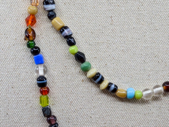 Multi color , glass beads, womens, fashion neckla… - image 4