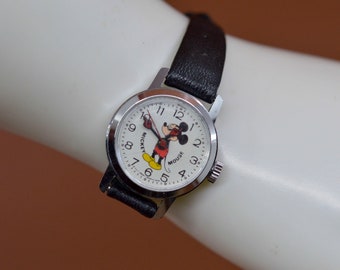 ディズニー ブラッドリー ゼンマイ式 うなずくヘッド ミッキー