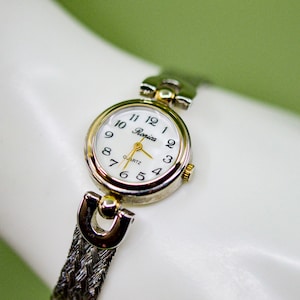 Ronica, silver tone, women&#39;s, quartz wrist watch