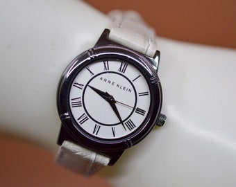 Anne Klein , Dark Steel Tone , Gray Dial, Womens Fashion  display picture 3