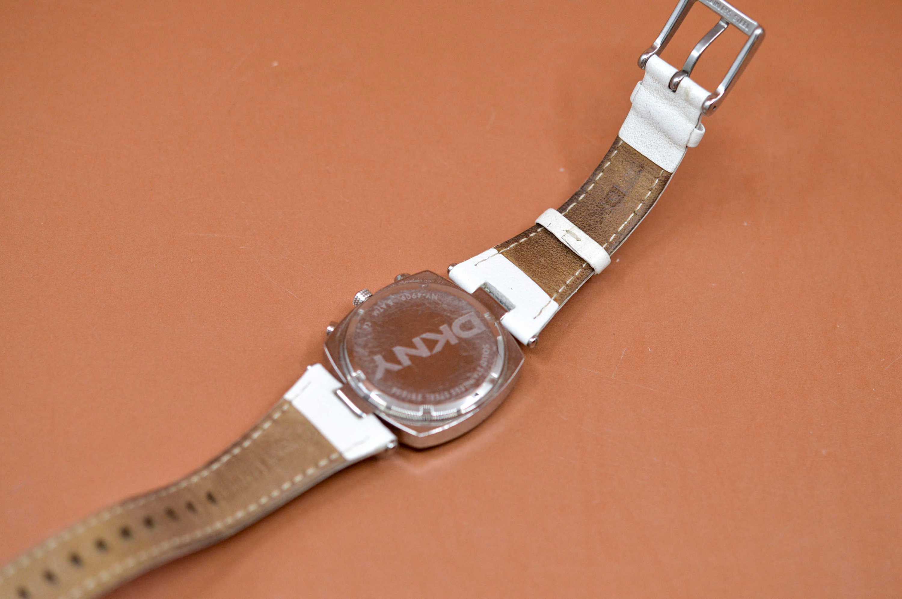 DKNY Silver Tone Women\'s Bracelet Watch with White Dial DKNY Silver Tone With Crystals, White Band , Womens, Fashion  main image 3