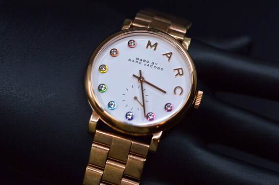Marc jacob gold watch sale