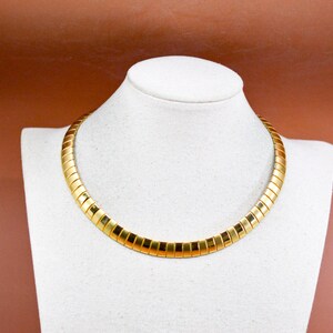 Gold tone, women&#39;s choker necklace