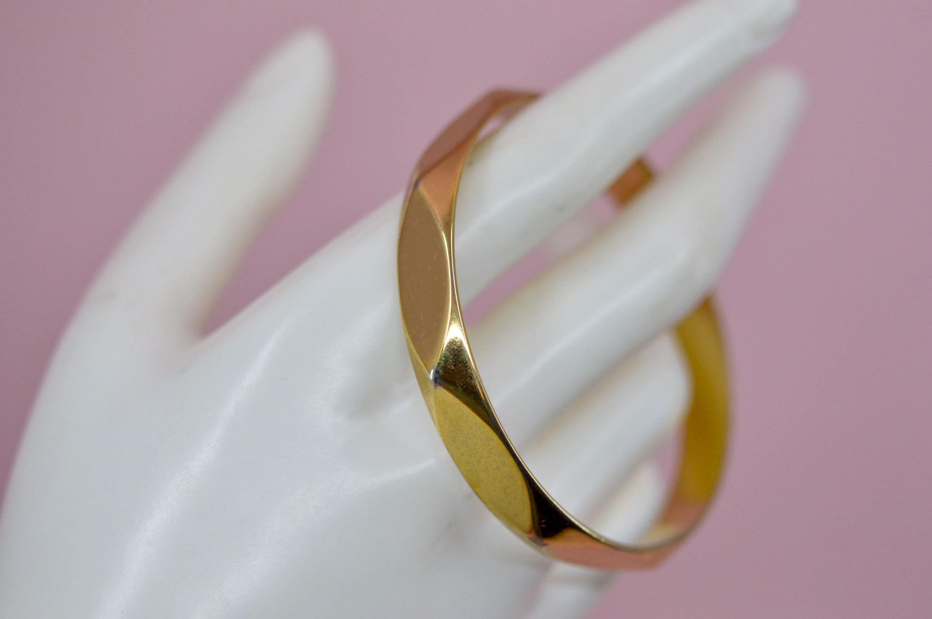 モネ、ゴールドトーン、レディースバングルブレスレット - Etsy 日本