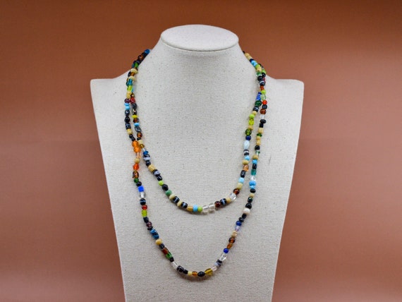 Multi color , glass beads, womens, fashion neckla… - image 1