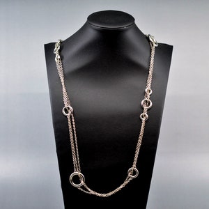 Lia Sophia、シルバートーン、レディース、ファッションネックレス、32インチ