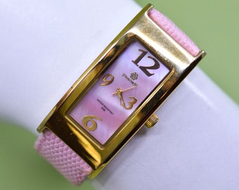 Pastorelli , pink tone, womens, fashion quartz wrist watch