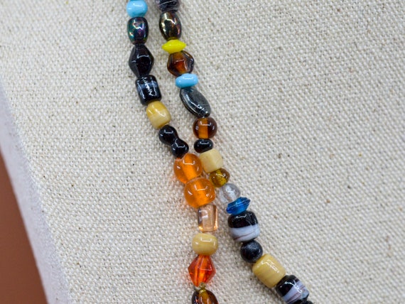 Multi color , glass beads, womens, fashion neckla… - image 5