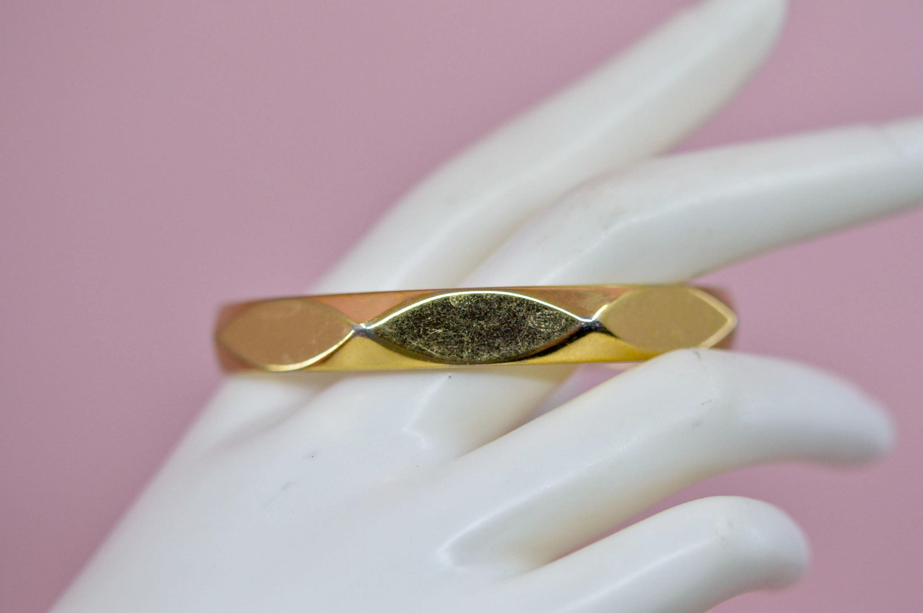 モネ、ゴールドトーン、レディースバングルブレスレット - Etsy 日本