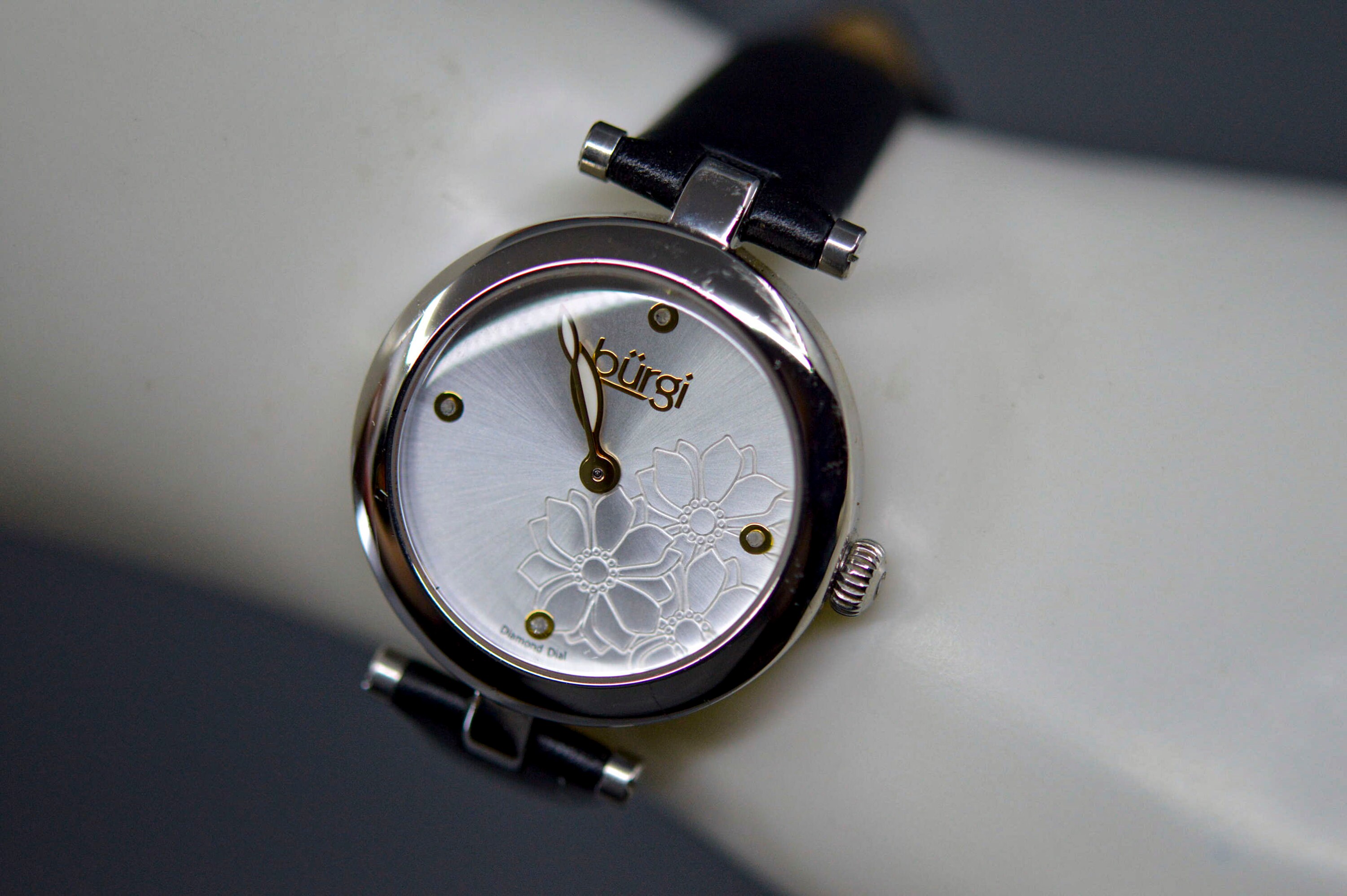Burgi, Silver Tone, Womens, Fashion Wrist Watch - Etsy