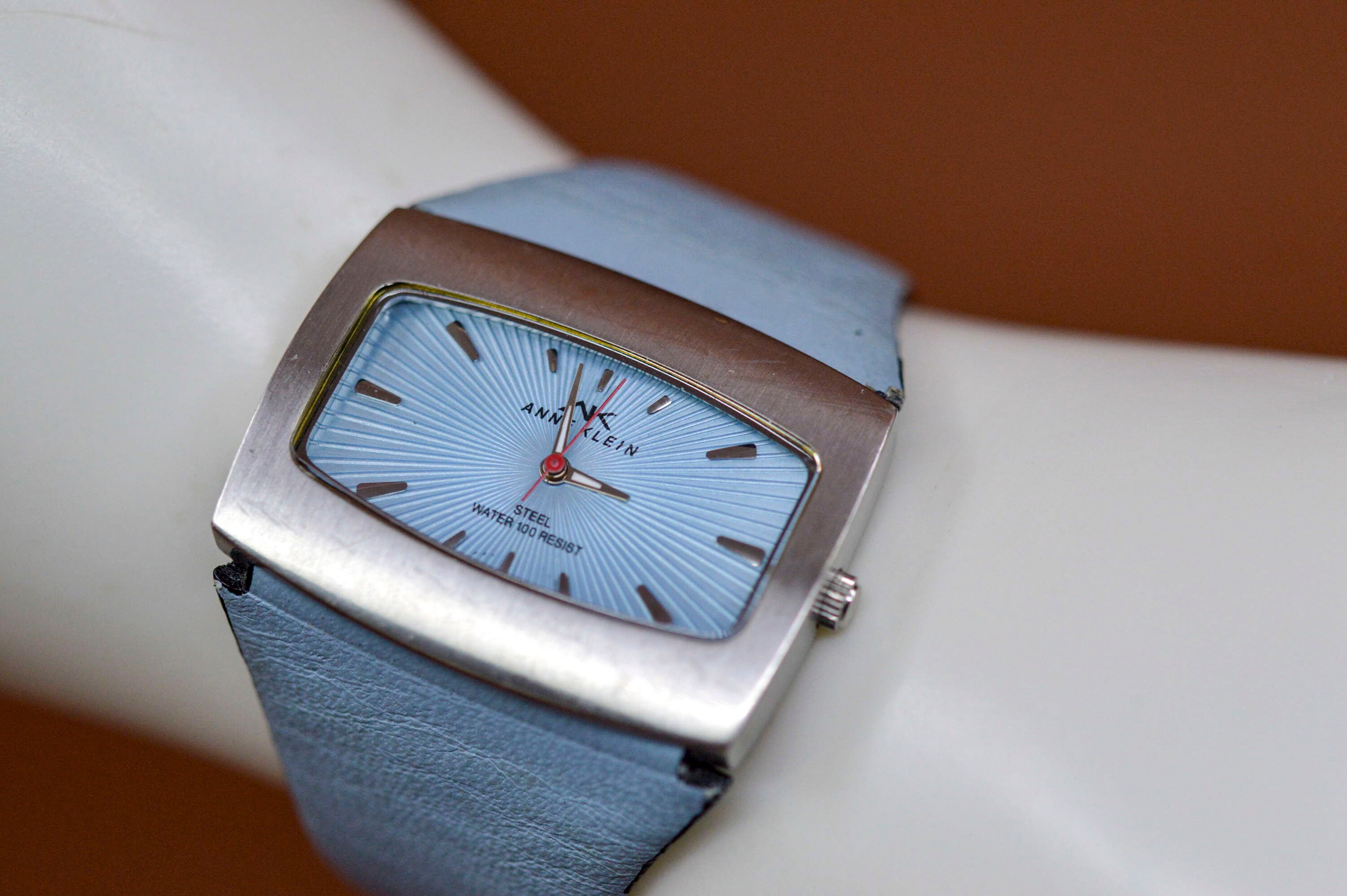 Anne Klein, Blue and Silver Tone, Womens Fashion Watch - Etsy