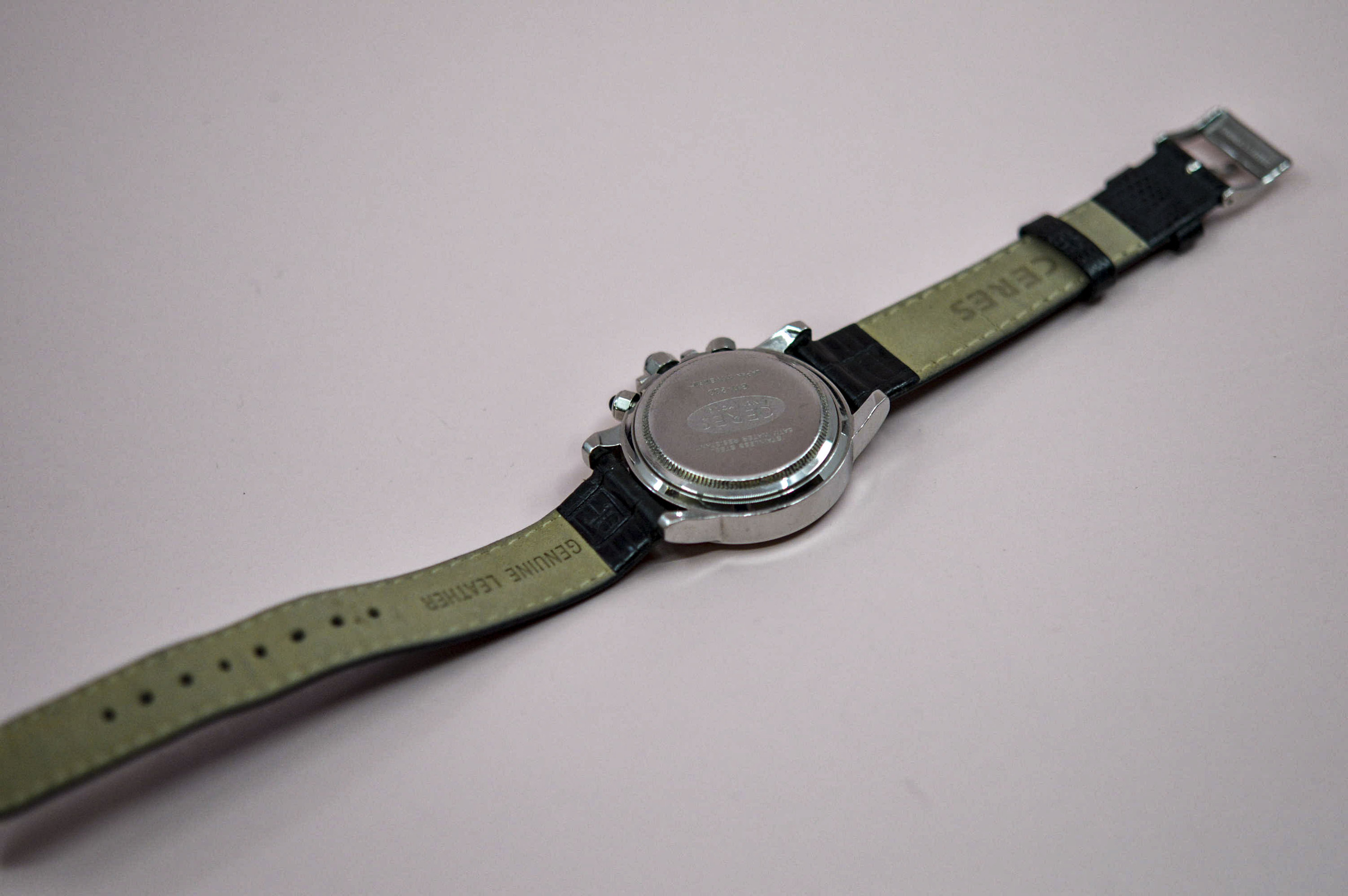 New Womens CERES Silver Panther Swarovski Crystal Watch 39MM Swiss Made Stainless Steel Signature Panther Watch with  main image 2