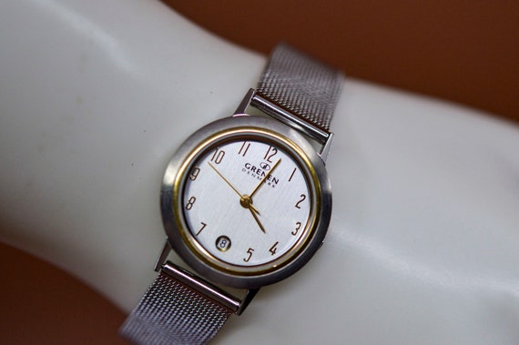 Grenen Denmark, silver tone, womens wrist watch ,… - image 1