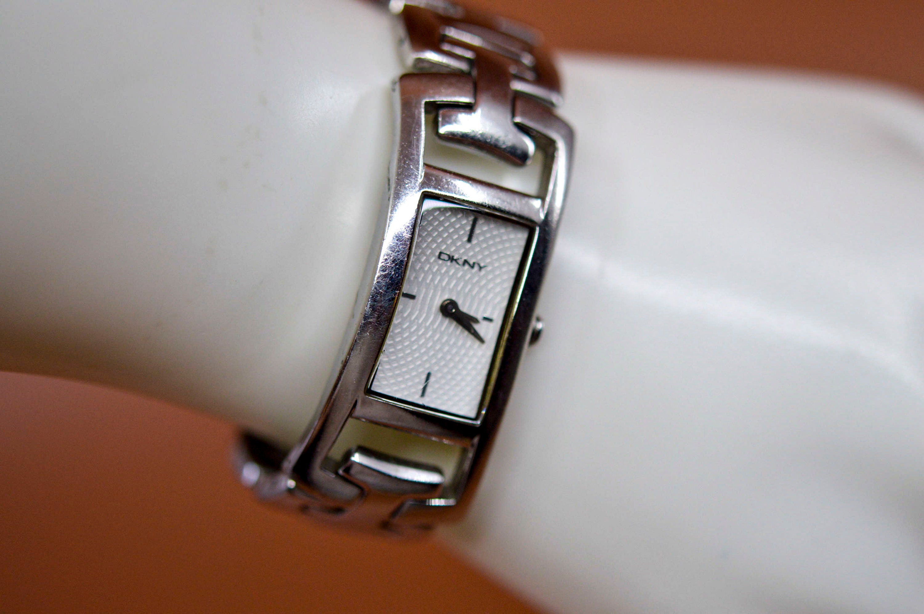 DKNY Silver Tone Womens Fashion Wrist Watch Etsy