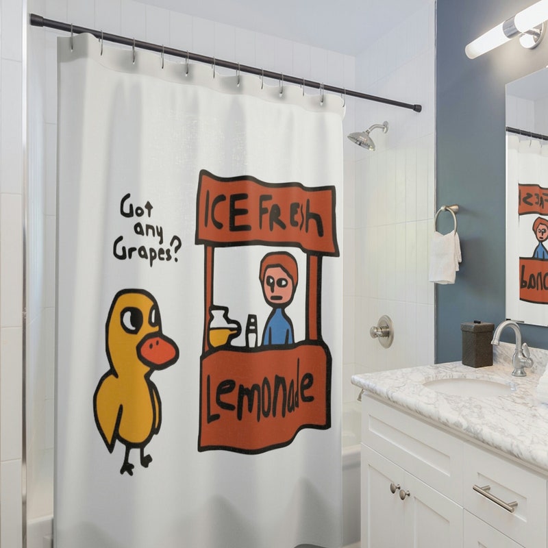 Funny Shower Curtain - Etsy