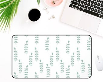 Leaves Desk Mat, Keyboard Mat, Desk Pad, Desk Accessories, Large Gaming Mouse Pad, Boho Deskpad, Office Desk Accessories Decor Gift, Deskmat