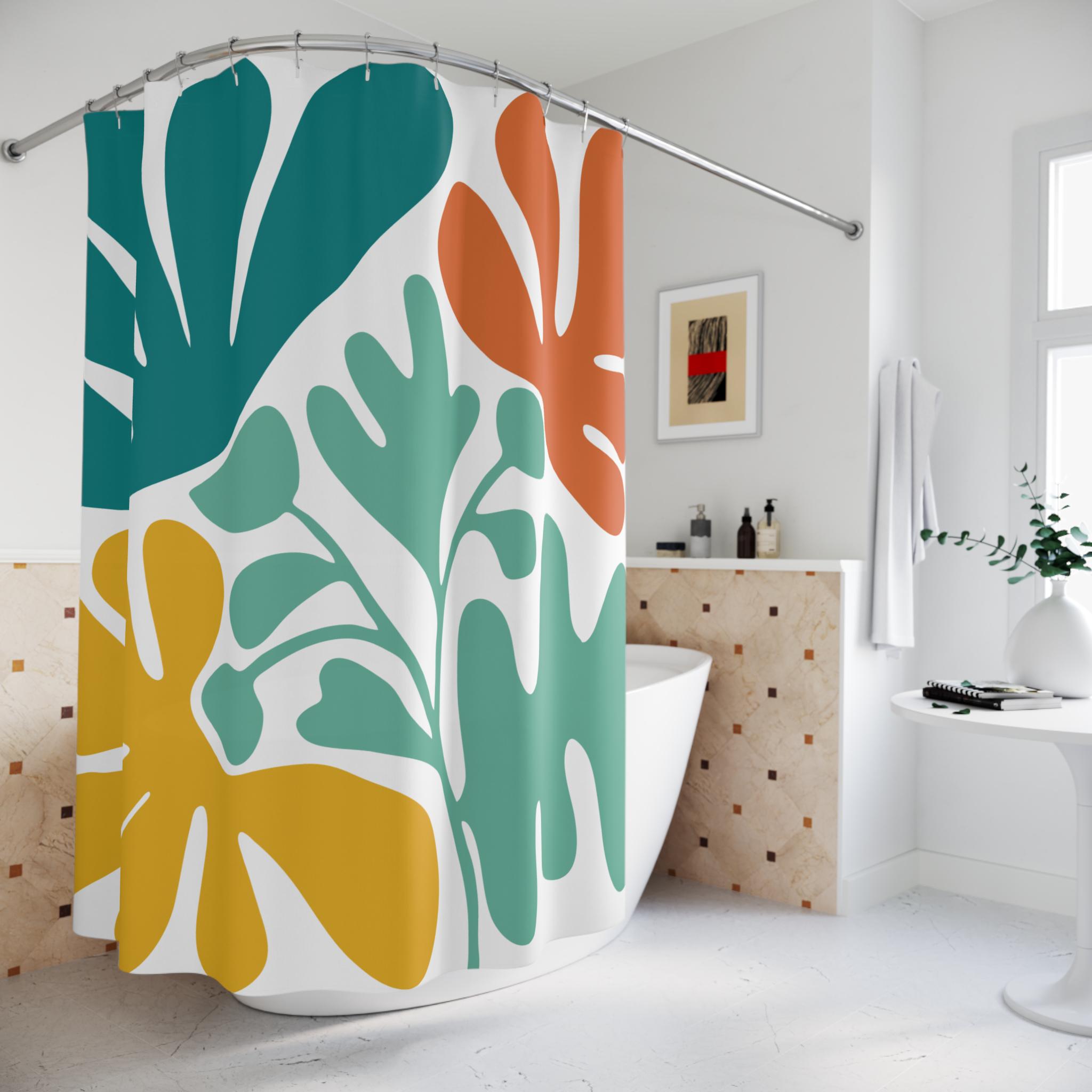 Matisse Shower Curtain Matisse Mid Century Modern Shower Curtain