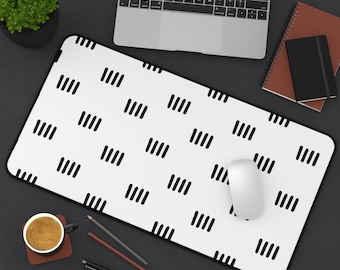 Minimalistic Desk Mat Cute, Desk Mat For Desk Decor, Large Mouse Pad, Large Desk Mat, Desk Decor For Women, Cute Desk Pad, Boho Keyboard Mat