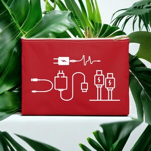 Charger Pouch Cables and Phone Cords Bag for Travel Pouch Charger Wires Case Cord Storage Pouch Travel Electronics Bag Travel Essentials Bag