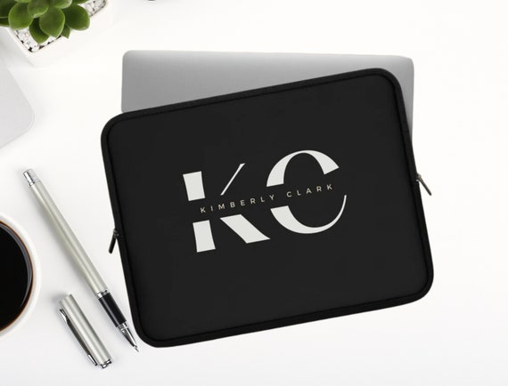 Custom Name Laptop Sleeve Personalized Laptop Bag Monogram Laptop Sleeve MacBook Sleeve iPad Cover Coworker Gift Laptop Case Etsy