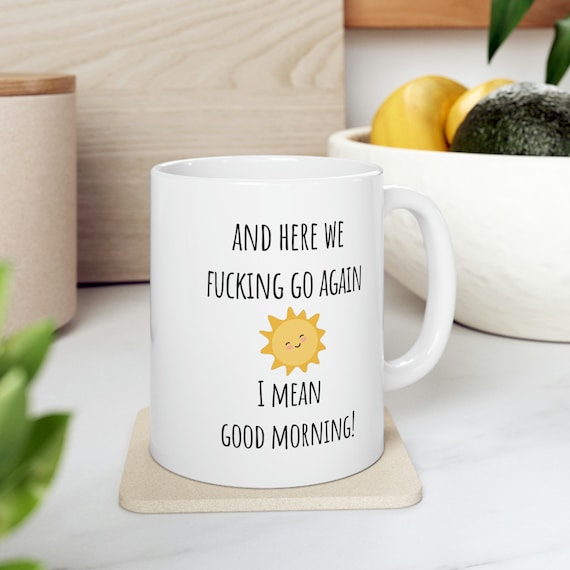 "Work Forecast" Funny Coffee Mug - Sarcastic Office Gift For Coworker, Boss, Or Friend, 11 Oz Ceramic