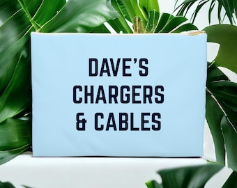 Charger Pouch Charging Cable Pouch Chargers Bag for  Travel Bag for Cords Phone Charger Case Travel Organizer Electronics Bag Cord Pouch