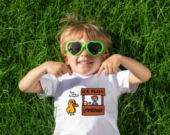 Got any Grape Toddler Short Sleeve Tee, The Duck Song Shirt, Funny Duck Shirt, Funny Kids Shirts, Gifts for Birthday, Kids Duck Tshirts