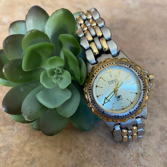 Fossil blue wrist watch - Gem