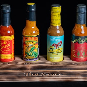 Vuelo personalizado de salsa picante