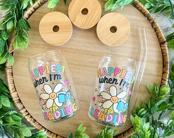 Más feliz cuando se prepara un vaso de vidrio: café helado y más