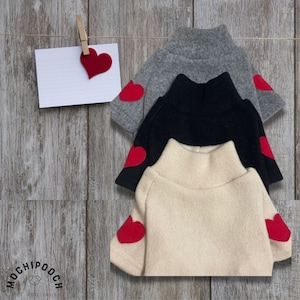 Heart Turtleneck Etsy Canada
